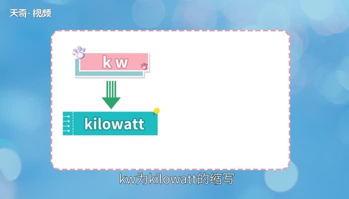 关键词:kw是什么意思？