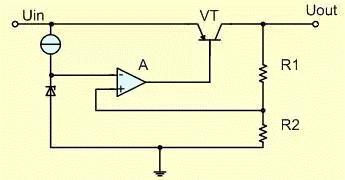 稳压电源中的调整管处于什么状态-图1