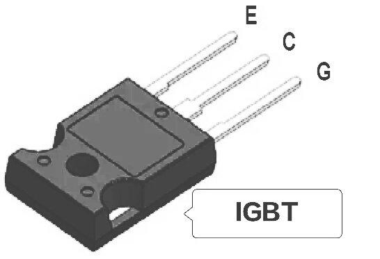 电磁炉里IGBT管三个脚各通多少V电的.有个输入0.5V电的脚怎么量法？(igbt三个脚叫什么)-图2