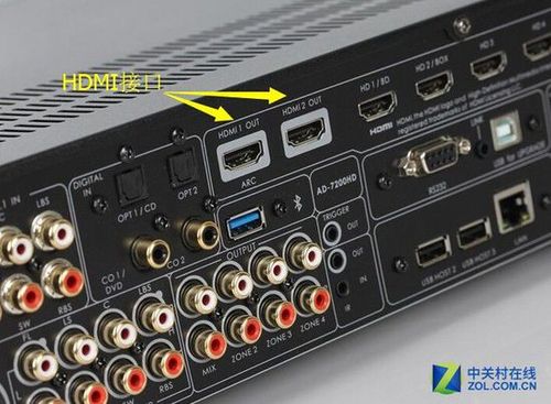 功放上的HDMI接口是干什么用的？(hdmi接口是干什么的)-图3