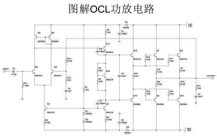 otl与ocl功放的区别？(什么是ocl功放电路)-图1