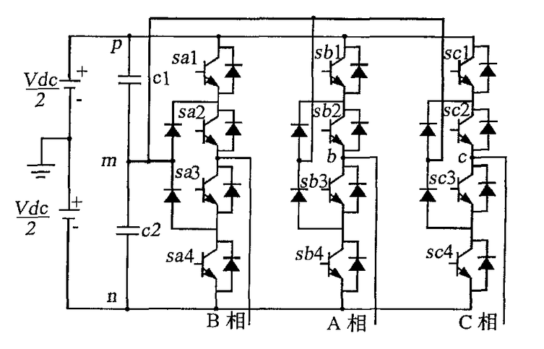 三电平中点钳位式逆变器的输出电压？(什么叫三电平)-图2
